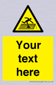 Custom Figure on Roof Sign